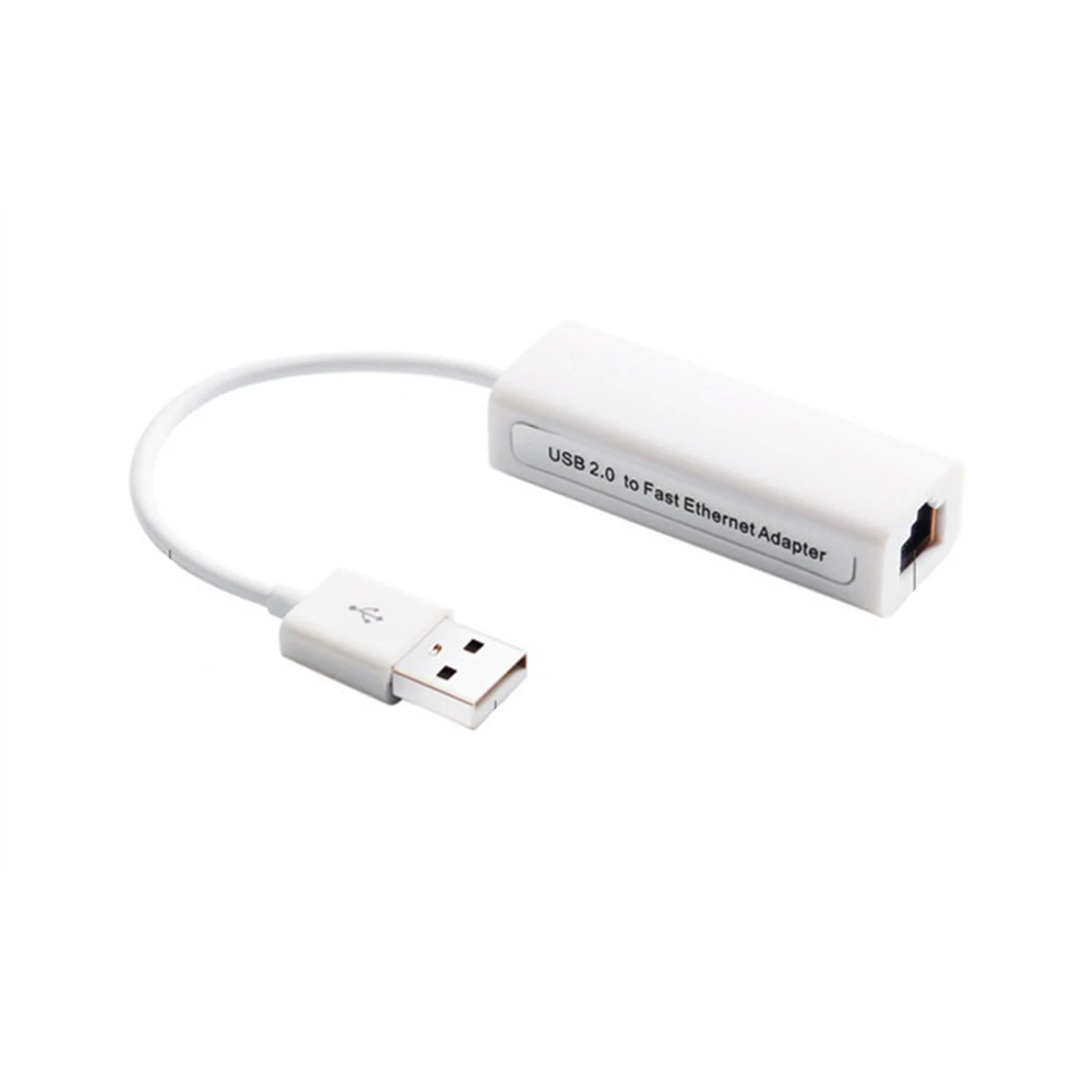 New USB2.0 to Ethernet 10/100 Mbps RJ45 Network Wired Card Lan Adapter Converter for PC Laptop |