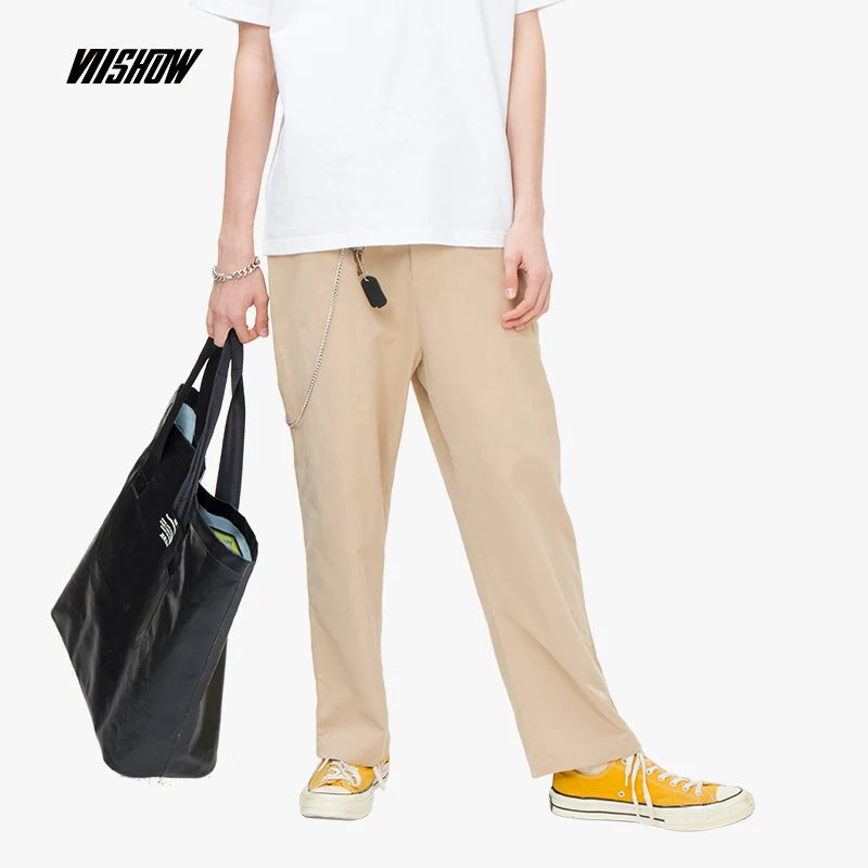 VIISHOW 2019 Summer new casual pants men Japanese men's straight pants students wear long pants trend KC1394192
VIISHOW 2019 Summer new casual pants men Japanese men's straight pants students wear long pants trend KC1394192