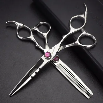 6 inch Barber hair cutting dresser scissors professional thinning shears hairdressing scissors 440c Red Purple balck white
6 inch Barber hair cutting dresser scissors professional thinning shears hairdressing scissors 440c Red Purple balck white