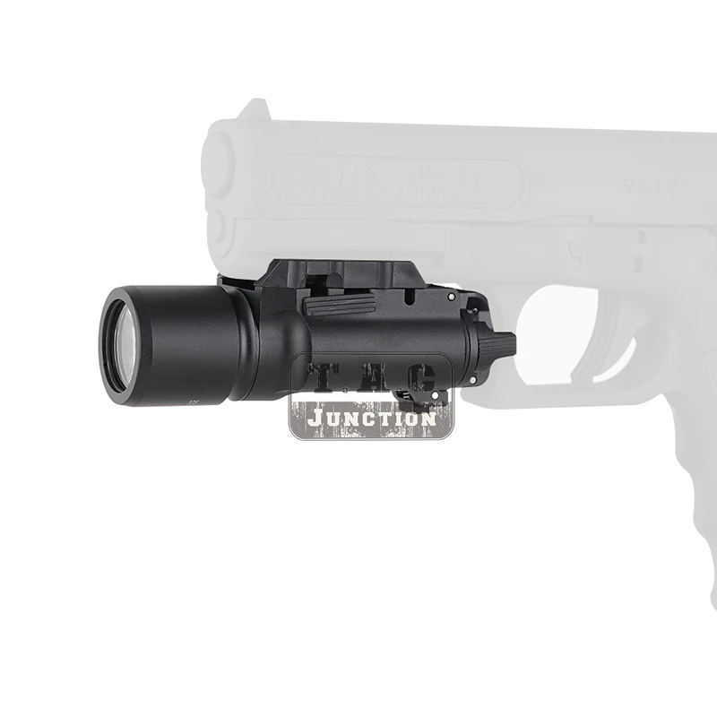 Tactical X300 High Output LED Handgun Long Gun WeaponLight WML Pistol Light Flashlight Rail Mounted Fits Picatinny
Tactical X300 High Output LED Handgun Long Gun WeaponLight WML Pistol Light Flashlight Rail Mounted Fits Picatinny