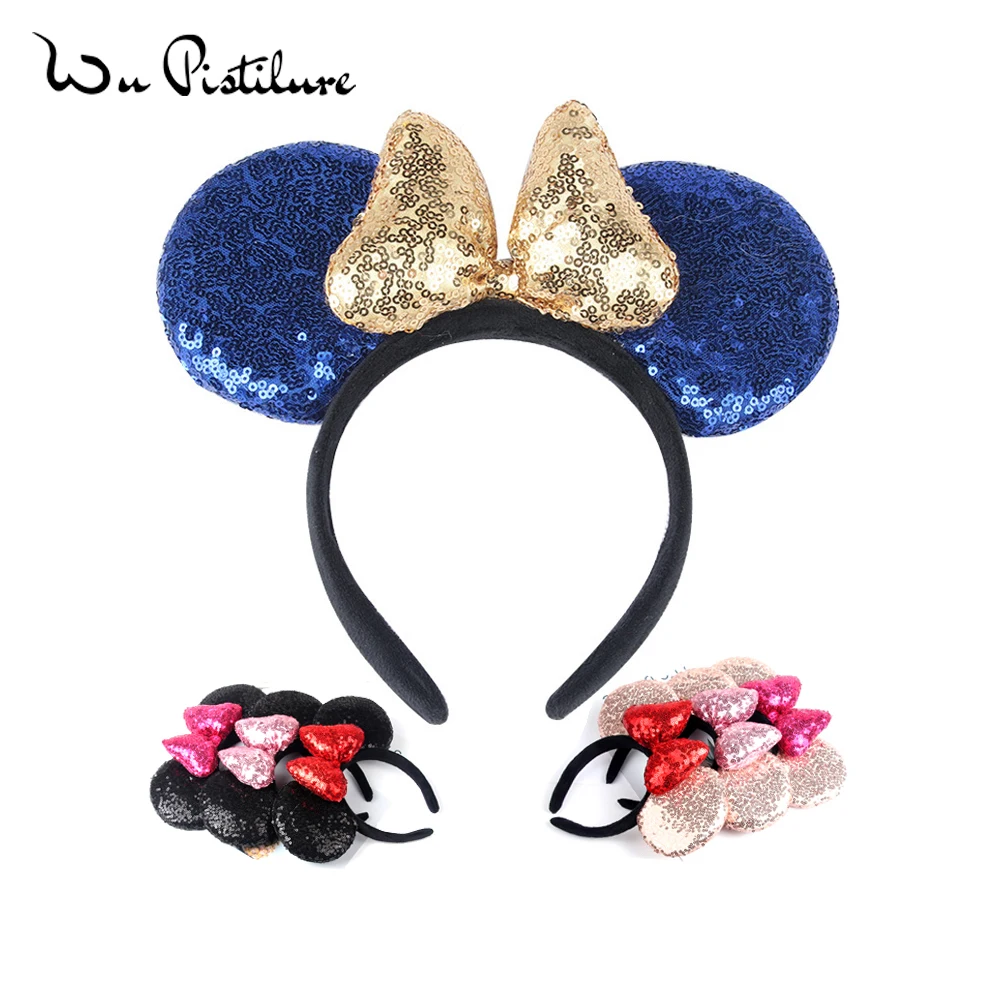 Christmas Headband Minnie Mouse Ear Headwear Hair Band For Women thicken Sequin 3D Bow Girls Hair Accessories Birthday Party
Christmas Headband Minnie Mouse Ear Headwear Hair Band For Women thicken Sequin 3D Bow Girls Hair Accessories Birthday Party