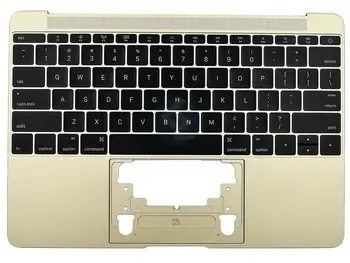 1 Lot / 5 PCS Genuine 95% New Gold US Keyboard Topcase with backlight 613-01195-A for MacBook 12" A1534 2015
1 Lot / 5 PCS Genuine 95% New Gold US Keyboard Topcase with backlight 613-01195-A for MacBook 12" A1534 2015