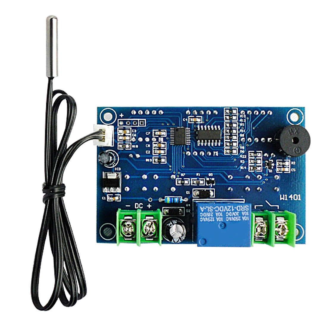 Controller Regulator with NTC Sensor W1401 New DC 12V Intelligent Digital Thermostat Temperature
Controller Regulator with NTC Sensor W1401 New DC 12V Intelligent Digital Thermostat Temperature