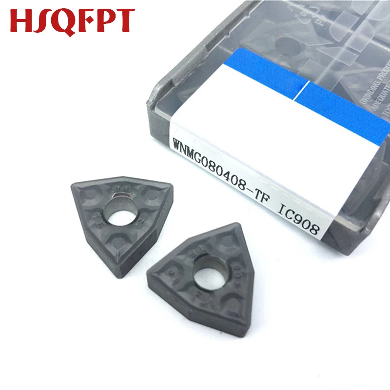 10PCS WNMG080404 WNMG080408 TF IC907/IC908 External Turning Tools Carbide insert Lathe cutter Tool Tokarnyy Iscar turning insert
10PCS WNMG080404 WNMG080408 TF IC907/IC908 External Turning Tools Carbide insert Lathe cutter Tool Tokarnyy Iscar turning insert