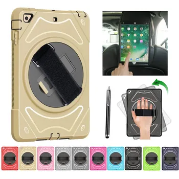 XSKEMP For iPad Air iPad 5 9.7 A1474 A1475 A1476 360 Rotatable Children Stand Hand Shoulder Strap Shockproof Rugged Cover Case
XSKEMP For iPad Air iPad 5 9.7 A1474 A1475 A1476 360 Rotatable Children Stand Hand Shoulder Strap Shockproof Rugged Cover Case