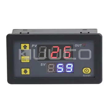 12V Timing Delay Timer Relay Module Digital 1500W LED Dual Display Cycle Adjustable Power Module
12V Timing Delay Timer Relay Module Digital 1500W LED Dual Display Cycle Adjustable Power Module