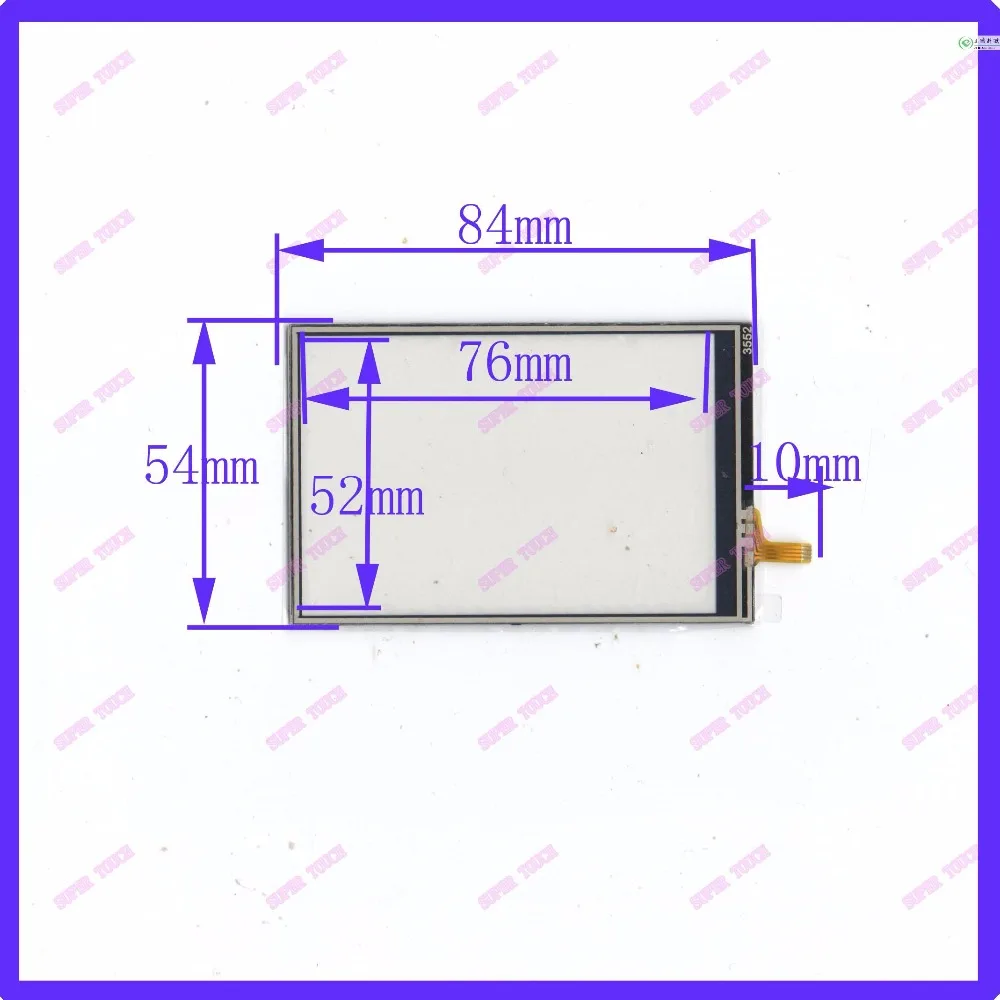 originla new free shipping3.5inch 84mm * 54mm touch handwritten external screen 4-wire resistance screen 84 * 54 universal scree
originla new free shipping3.5inch 84mm * 54mm touch handwritten external screen 4-wire resistance screen 84 * 54 universal scree