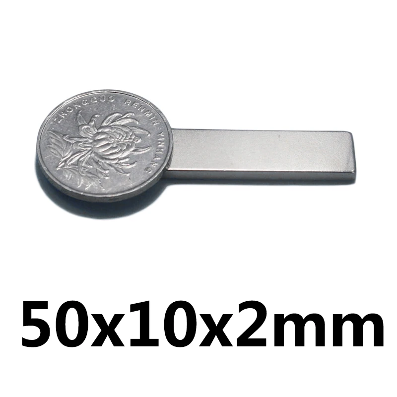 5pcs 50x10x2 Strong Rare Earth Cubic Block square Rare Earth Neodymium Magnets 50x10x2mm Permanent 50*10*2
5pcs 50x10x2 Strong Rare Earth Cubic Block square Rare Earth Neodymium Magnets 50x10x2mm Permanent 50*10*2
