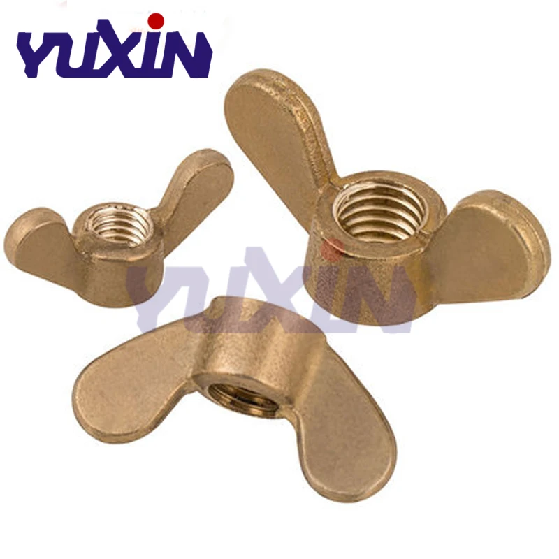 Free Shipping 30pcs M3 M4 M5 M6 M8 M10 M12 DIN315 Brass Wing Nuts Copper Hand Tighten Butterfly Nut Ingot Two Claw Nuts
Free Shipping 30pcs M3 M4 M5 M6 M8 M10 M12 DIN315 Brass Wing Nuts Copper Hand Tighten Butterfly Nut Ingot Two Claw Nuts
