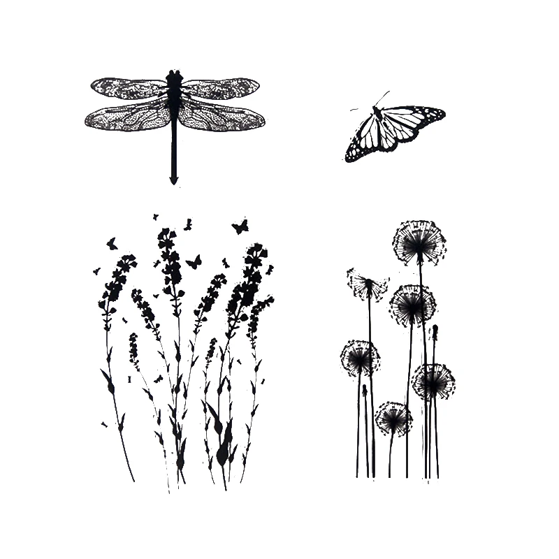 Dragonfly Butterfly Fly Rubber Clear Silicone Stamps Templates for Photo Album Embossing Scrapbooking Folder Making Paper Decor
Dragonfly Butterfly Fly Rubber Clear Silicone Stamps Templates for Photo Album Embossing Scrapbooking Folder Making Paper Decor
