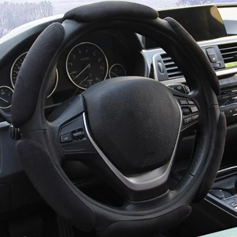 Auto 38MM Suede Fabric Car Steering Wheel Cover Anti-slip Wheel Sleeve Protector Cover wieldop Funda Volante Coprivolante
Auto 38MM Suede Fabric Car Steering Wheel Cover Anti-slip Wheel Sleeve Protector Cover wieldop Funda Volante Coprivolante