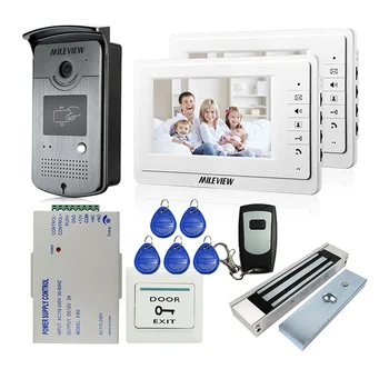 Brand New Wired 7" LCD Video Door Phone Intercom Entry System 2 Monitors + RFID Access Camera + 180kg EM E-Lock FREE SHIPPING
Brand New Wired 7" LCD Video Door Phone Intercom Entry System 2 Monitors + RFID Access Camera + 180kg EM E-Lock FREE SHIPPING