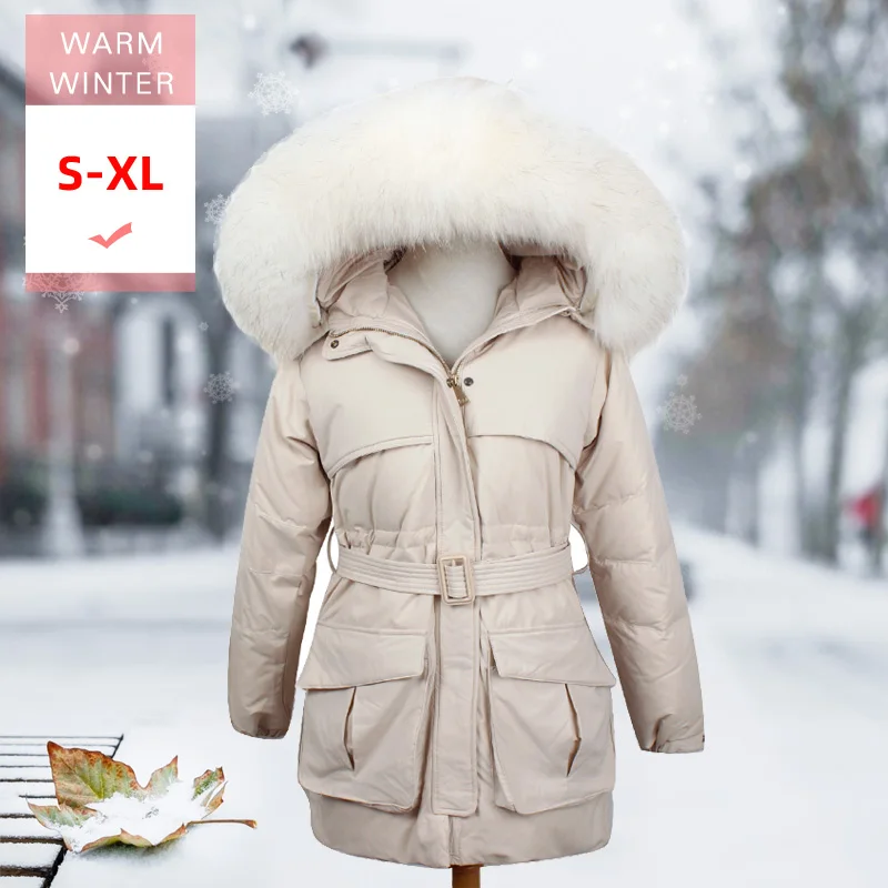 New Winter Women Fashion White Duck Down Jacket Female Slim Thick Hooded Warm Feather Coat Windproof OutWear Parka Good Quanlity
New Winter Women Fashion White Duck Down Jacket Female Slim Thick Hooded Warm Feather Coat Windproof OutWear Parka Good Quanlity