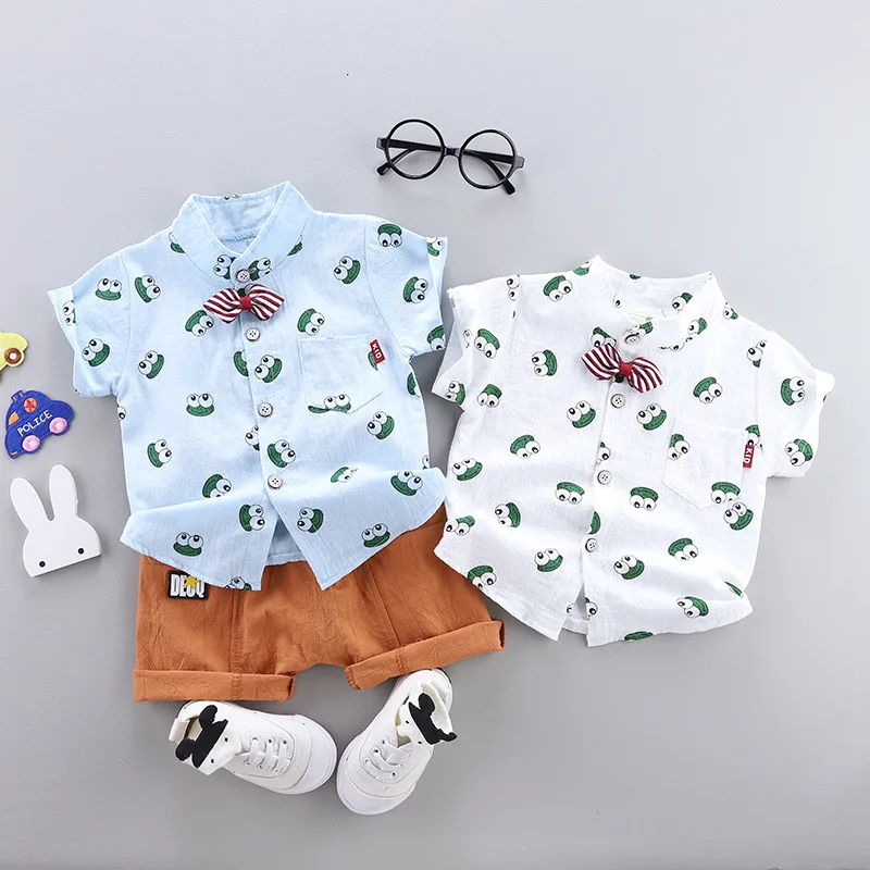 Hot Sale 2019 Summer Style Children Boy Clothing Sets Casual Short Sleeve Cartoon Eyes Tops+Shorts Set Kids Baby Clothes
Hot Sale 2019 Summer Style Children Boy Clothing Sets Casual Short Sleeve Cartoon Eyes Tops+Shorts Set Kids Baby Clothes