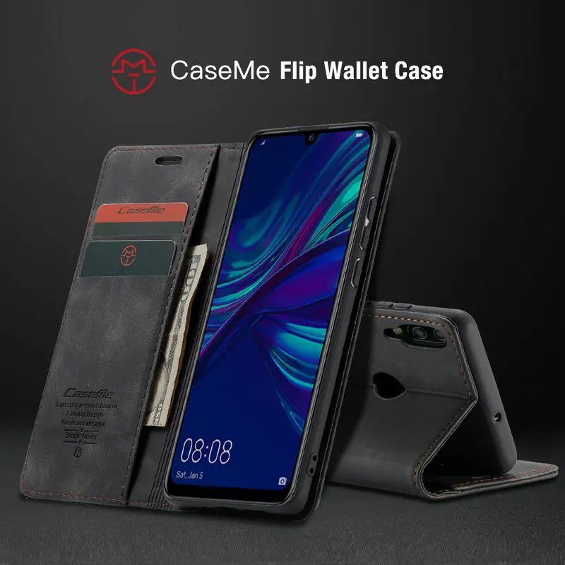 CaseMe Wallet Case For Huawei P Smart 2019 Luxury Retro PU Leather Business Flip Magnetic Case For Huawei P Smart 2019
CaseMe Wallet Case For Huawei P Smart 2019 Luxury Retro PU Leather Business Flip Magnetic Case For Huawei P Smart 2019