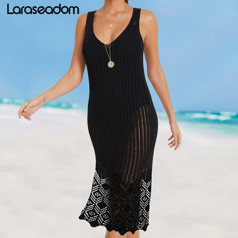 2019 Crochet Black Knitted Beach Cover up dress Tunic Long Pareos Bikinis Cover ups Swim Cover up Robe Plage Beachwear#N053
2019 Crochet Black Knitted Beach Cover up dress Tunic Long Pareos Bikinis Cover ups Swim Cover up Robe Plage Beachwear#N053