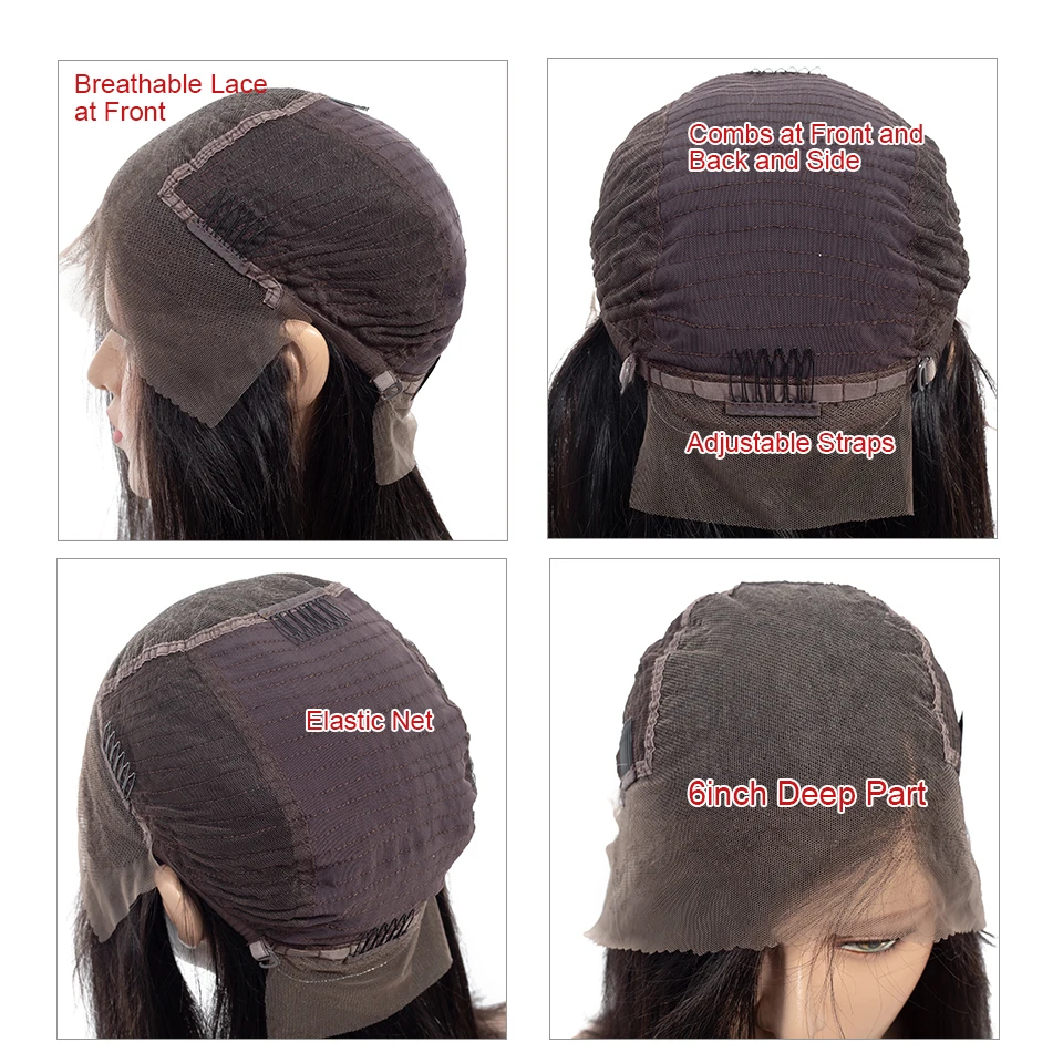 deep part wig