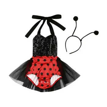 Cartoon Toddler Newborn Baby Girls Ladybug Shaped Rompers Lace Tulle Jumpsuit Infant Girl Birthday Party Clothes Summer
Cartoon Toddler Newborn Baby Girls Ladybug Shaped Rompers Lace Tulle Jumpsuit Infant Girl Birthday Party Clothes Summer