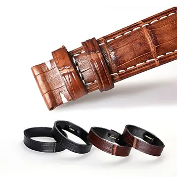4pcs Genuine Calf Hide Leather Watch Strap Loop Band Holder Change Crocodile Grain in Brown Black 18mm 20mm 22mm 24mm
4pcs Genuine Calf Hide Leather Watch Strap Loop Band Holder Change Crocodile Grain in Brown Black 18mm 20mm 22mm 24mm