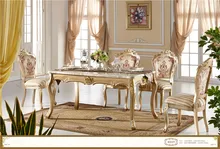 Buy design moder solid wood dinning room at competitive round