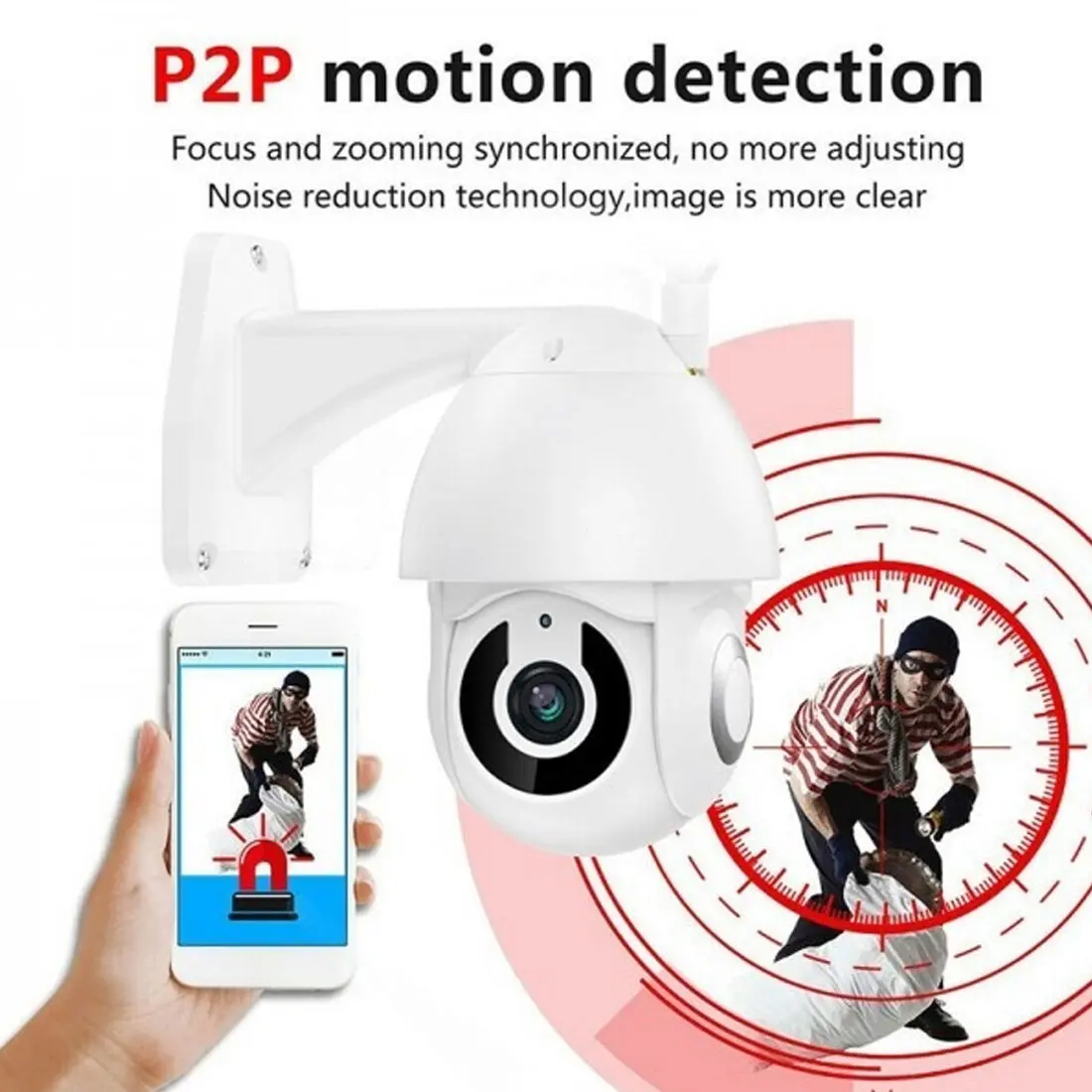 

1080P 4MP 5MP PTZ IP Camera Outdoor Onvif 30X ZOOM Waterproof Mini Speed Dome Camera 2MP H.264 IR 50M P2P Security Camera