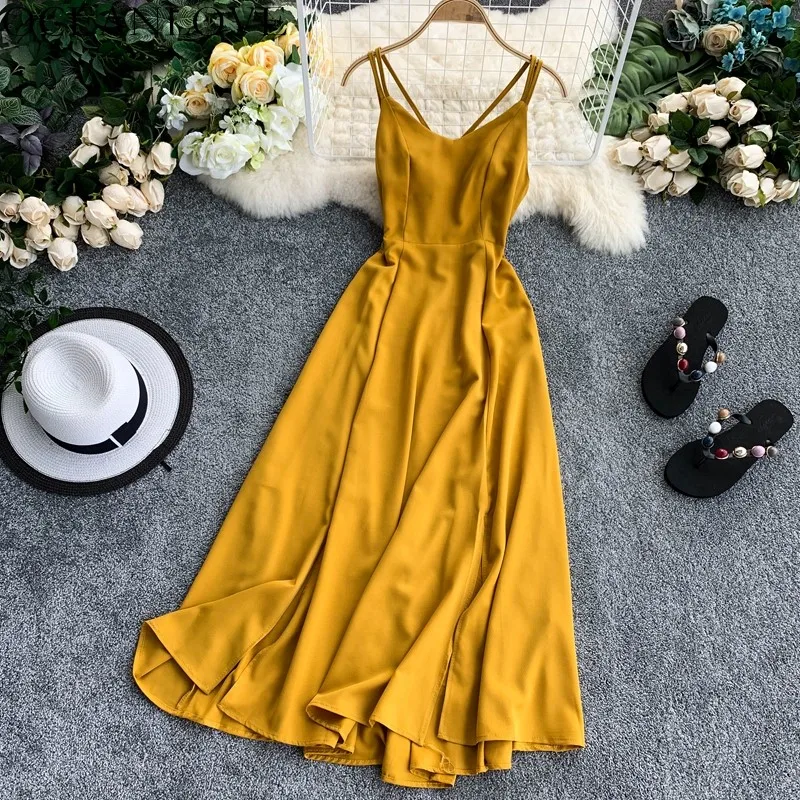 OCEANLOVE Beach Style Solid Vestidos Zipper Backless Sexy Summer Dress A-line 2019 Sleeveless Long Dresses Ropa Mujer 11852
OCEANLOVE Beach Style Solid Vestidos Zipper Backless Sexy Summer Dress A-line 2019 Sleeveless Long Dresses Ropa Mujer 11852