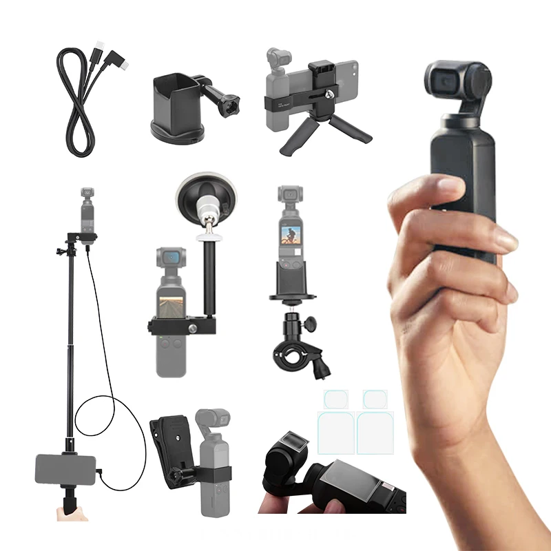 Data Cable for DJI Osmo Pocket Type-c Android Adapter Backpack Clip Desktop Tripod Extension Pole Car Bicycle Bracket Film
Data Cable for DJI Osmo Pocket Type-c Android Adapter Backpack Clip Desktop Tripod Extension Pole Car Bicycle Bracket Film