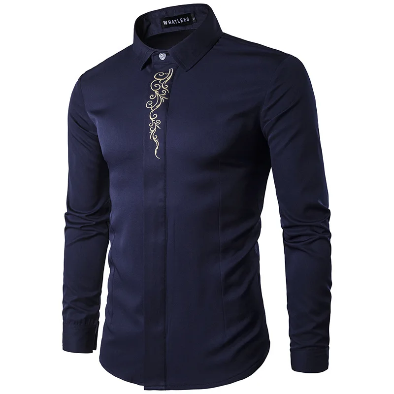2019 New High-end Trend Printing Shirt Male Dress Shirt Casual Business Long Sleeve Shirt Men's Fashion Luxury Brand Shirt
2019 New High-end Trend Printing Shirt Male Dress Shirt Casual Business Long Sleeve Shirt Men's Fashion Luxury Brand Shirt