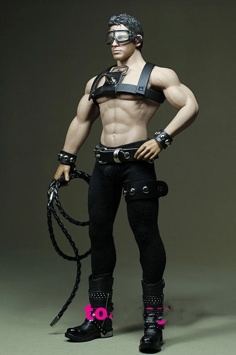 1//6 Black Executives Suit Fit 12/" Phicen M34 Male Muscular Figure Body Model