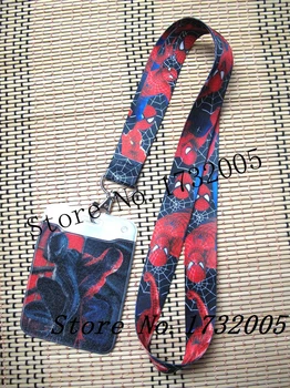 10pcs cartoon spiderman Credit Card Holders Bank Card Neck Strap Card Bus ID holders Identity badge with lanyard key chains
10pcs cartoon spiderman Credit Card Holders Bank Card Neck Strap Card Bus ID holders Identity badge with lanyard key chains