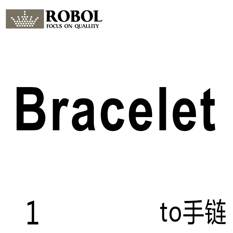 ROBOL Premium Products Link original Sterling Silver Jewelry, Please Contact The Seller To View The Jewelry Catalogue-Bracelet-1
ROBOL Premium Products Link original Sterling Silver Jewelry, Please Contact The Seller To View The Jewelry Catalogue-Bracelet-1