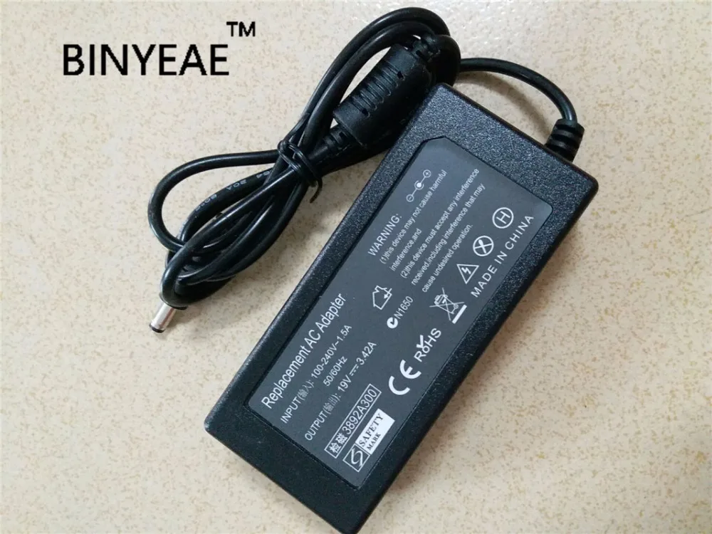19V 3.42A 65w Universal AC Adapter Battery Charger for Packard Bell EasyNote R8740 Laptop Free Shipping
19V 3.42A 65w Universal AC Adapter Battery Charger for Packard Bell EasyNote R8740 Laptop Free Shipping