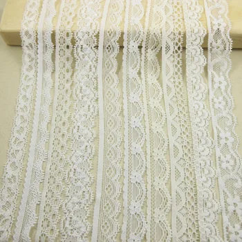 Elastic Stretch Lace trim sewing white, ivory, ivory white and creamy series mix width headband accessories
Elastic Stretch Lace trim sewing white, ivory, ivory white and creamy series mix width headband accessories