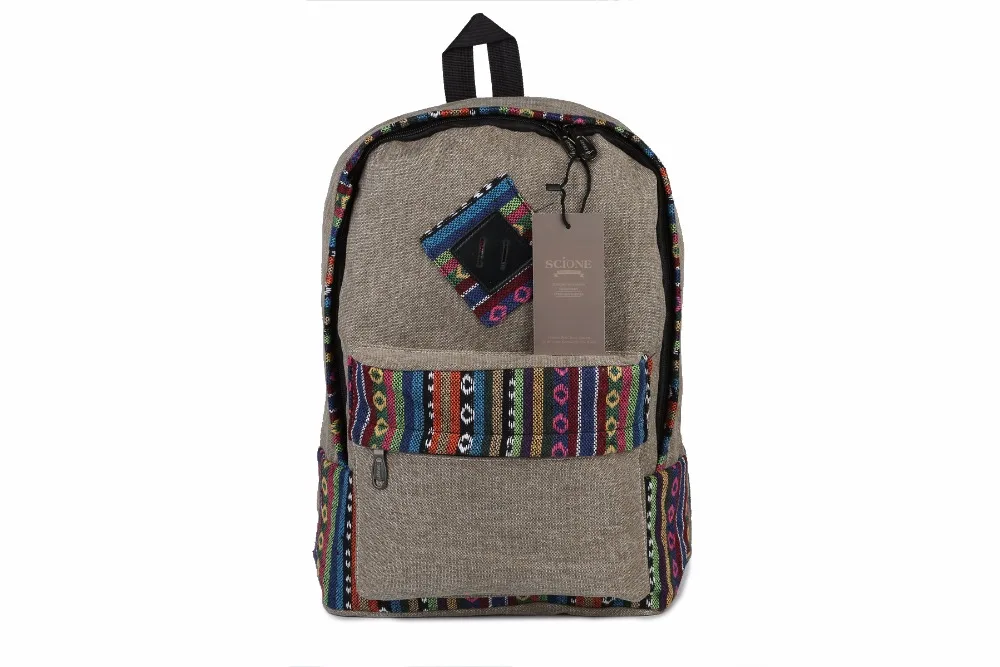 Canvas Backpack School Girls Backpack