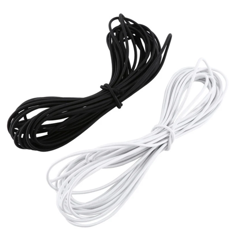 3.5 mm Black Elastic White Rope Elastic Cord DIY Jewelry Making Thread Bungee Cord Widely Used for Tents Hand Bags Luggage
3.5 mm Black Elastic White Rope Elastic Cord DIY Jewelry Making Thread Bungee Cord Widely Used for Tents Hand Bags Luggage