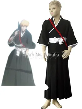 

Free shipping! Bleach Ichigo Kurosaki Soul Reaper KidsUniform Cosplay Costume ,Perfect Custom For you!