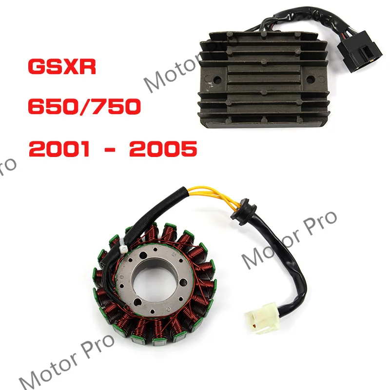 Для Suzuki GSXR 600 750 2001 - 2005 набор катушек и регуляторов напряжения двигателя Мотоциклетные аксессуары выпрямитель 2002 2003 04
Для Suzuki GSXR 600 750 2001 - 2005 набор катушек и регуляторов напряжения двигателя Мотоциклетные аксессуары выпрямитель 2002 2003 04