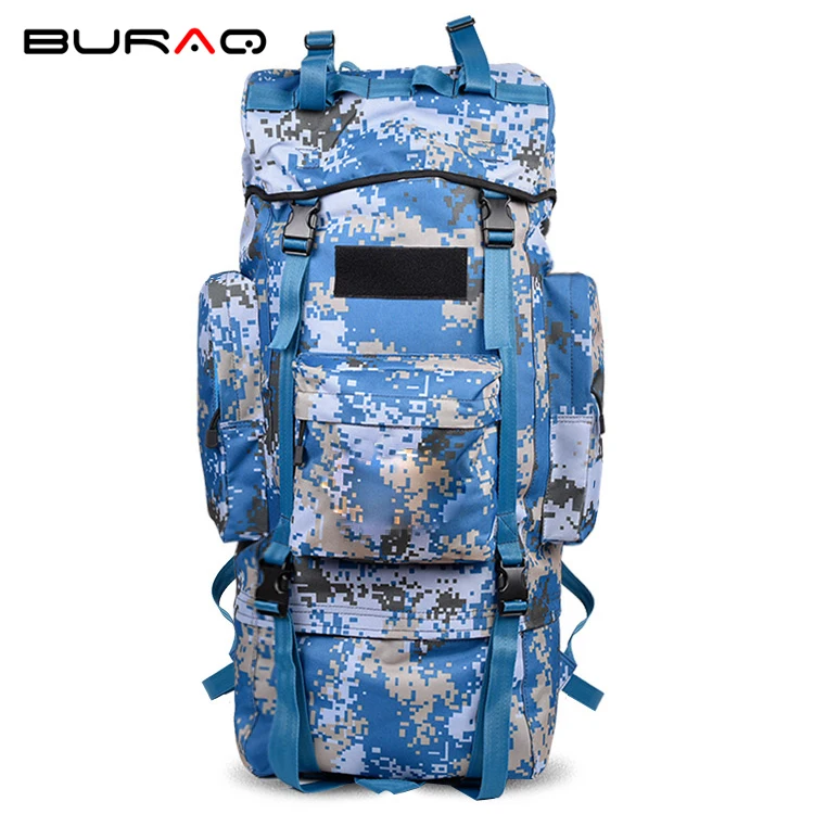 Customized 70L Metal Frame Multifunction Rucksack Waterproof Oxford Computer Durable Camouflage Men 600D Nylon Backpacks T0070
Customized 70L Metal Frame Multifunction Rucksack Waterproof Oxford Computer Durable Camouflage Men 600D Nylon Backpacks T0070