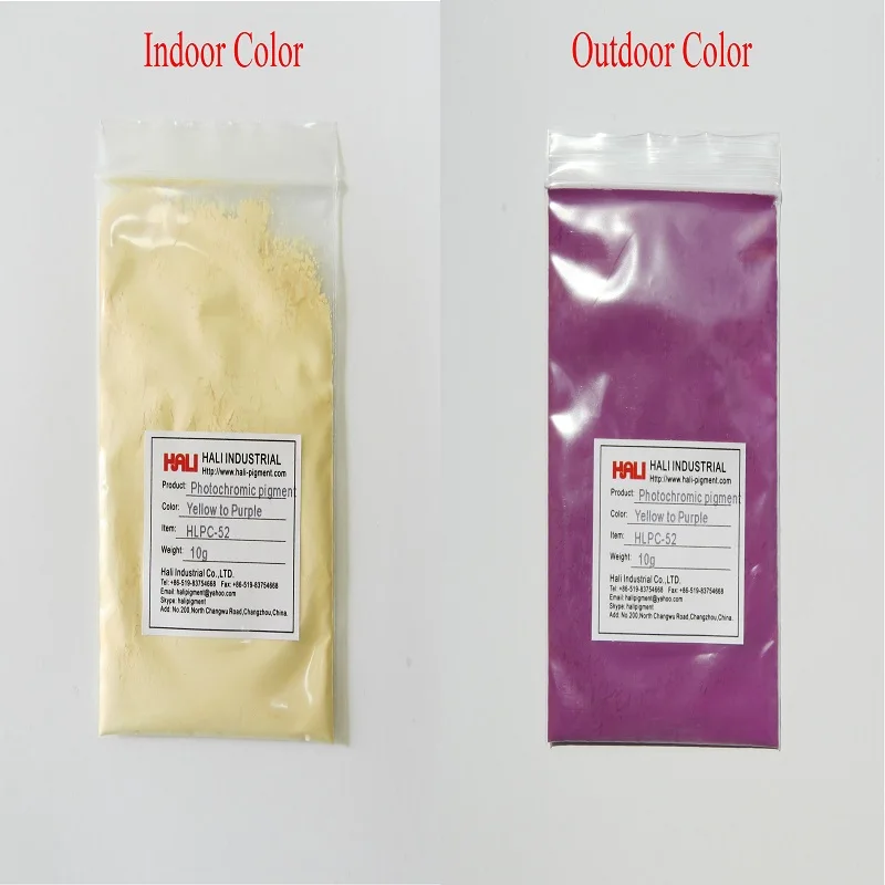 double color photochromic pigment,solar active pigment,color:yellow to purple,item:HLPC-52,1lot=50gram,free shipping...
double color photochromic pigment,solar active pigment,color:yellow to purple,item:HLPC-52,1lot=50gram,free shipping...