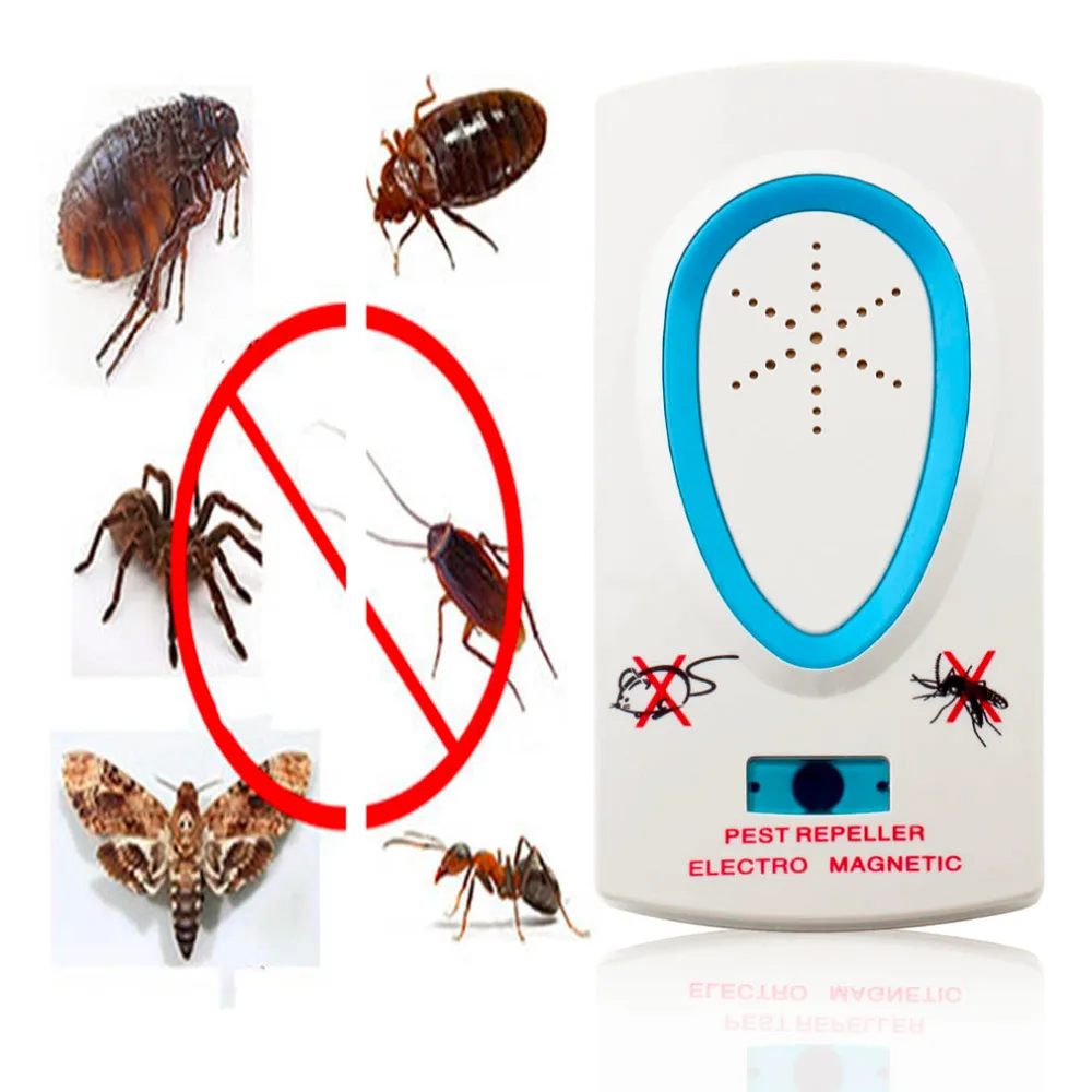 Electrical Ultrasonic Pest Repeller for Lustrating Mouse Rat Bug Mosquito Insect Rodent Control EU Plug
Electrical Ultrasonic Pest Repeller for Lustrating Mouse Rat Bug Mosquito Insect Rodent Control EU Plug