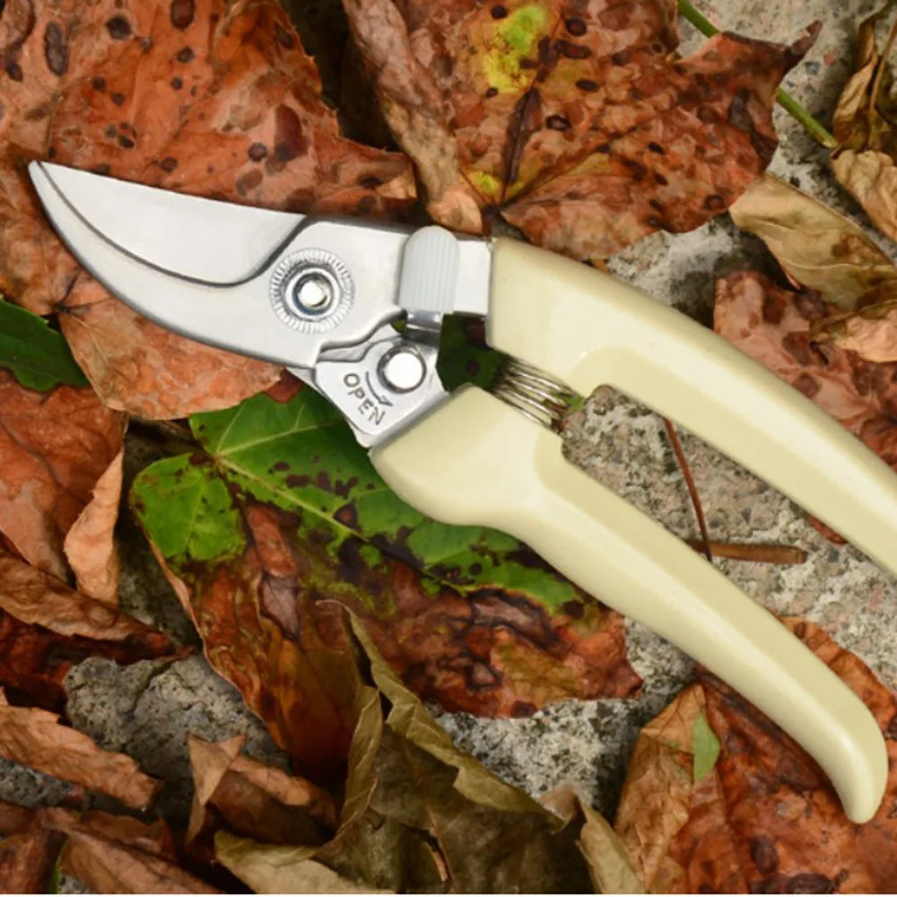 Stainless Steel Garden Scissors Grafting Tool Garden Shears Gardening Secateurs Scissor Fruit Tree Pruning Shears Bonsai #10
Stainless Steel Garden Scissors Grafting Tool Garden Shears Gardening Secateurs Scissor Fruit Tree Pruning Shears Bonsai #10