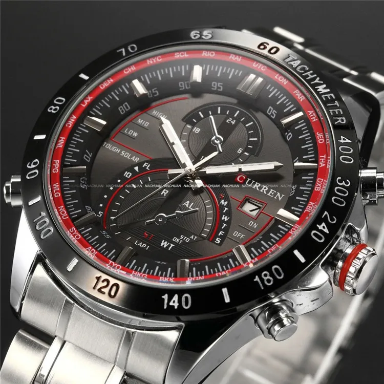 Hot CURREN watches men luxury brand 8149 clock reloj relogio masculino military quartz watch full stainless steel men wristwatch
Hot CURREN watches men luxury brand 8149 clock reloj relogio masculino military quartz watch full stainless steel men wristwatch