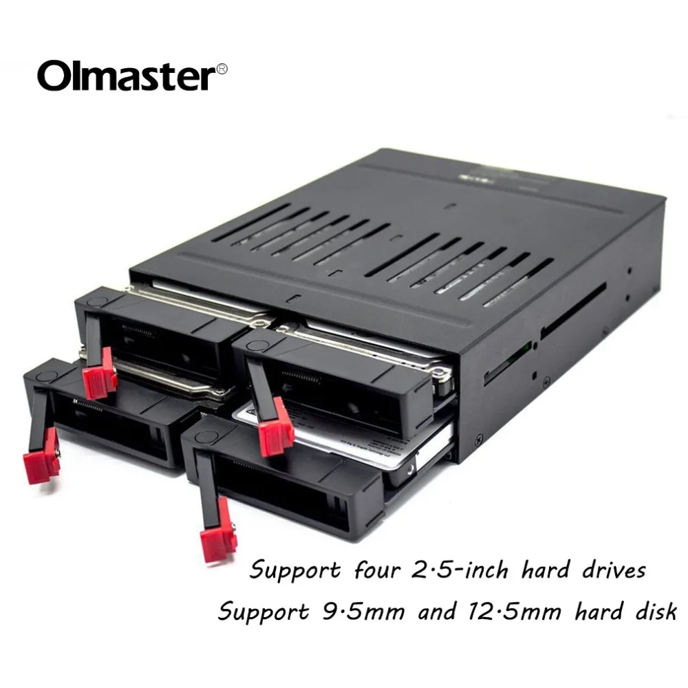 HE-2006 4 Slots SATA Internal Rack 2.5 Inch Hard Drive Case Internal Mobile Rack With LED Indicator Built-in Fan
HE-2006 4 Slots SATA Internal Rack 2.5 Inch Hard Drive Case Internal Mobile Rack With LED Indicator Built-in Fan
