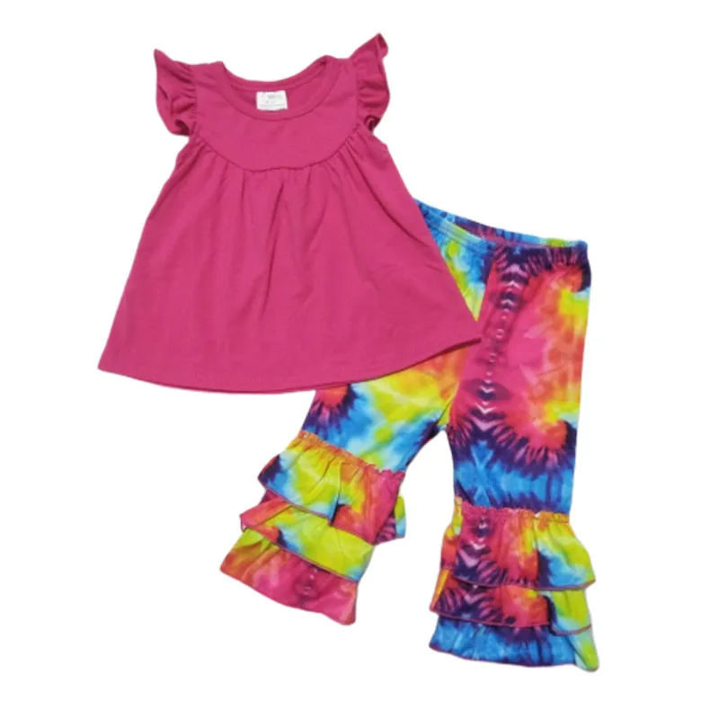 New Arrival Girls clothing Set Children's Clothing Sets Boutique Outfits For Baby Girls Tie Die Print Clothing
New Arrival Girls clothing Set Children's Clothing Sets Boutique Outfits For Baby Girls Tie Die Print Clothing