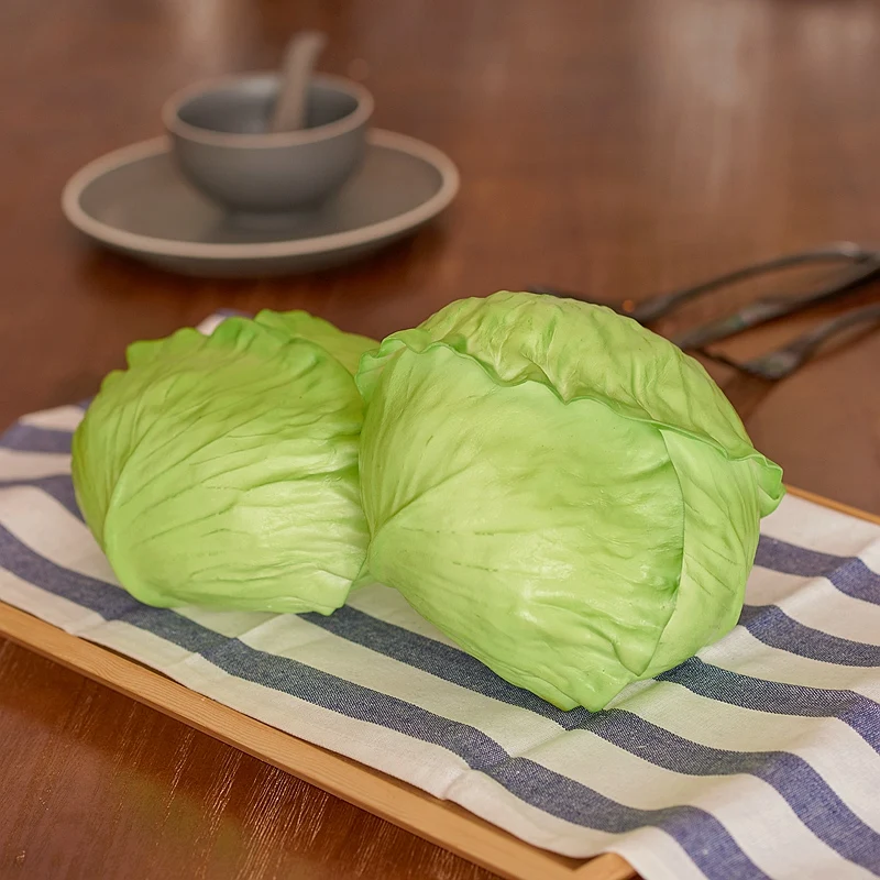 Kids Play House Toy PU Simulation Green Cabbage Model Table Display Home Decorate Photography Props Plastic Crafts Pretend Play
Kids Play House Toy PU Simulation Green Cabbage Model Table Display Home Decorate Photography Props Plastic Crafts Pretend Play