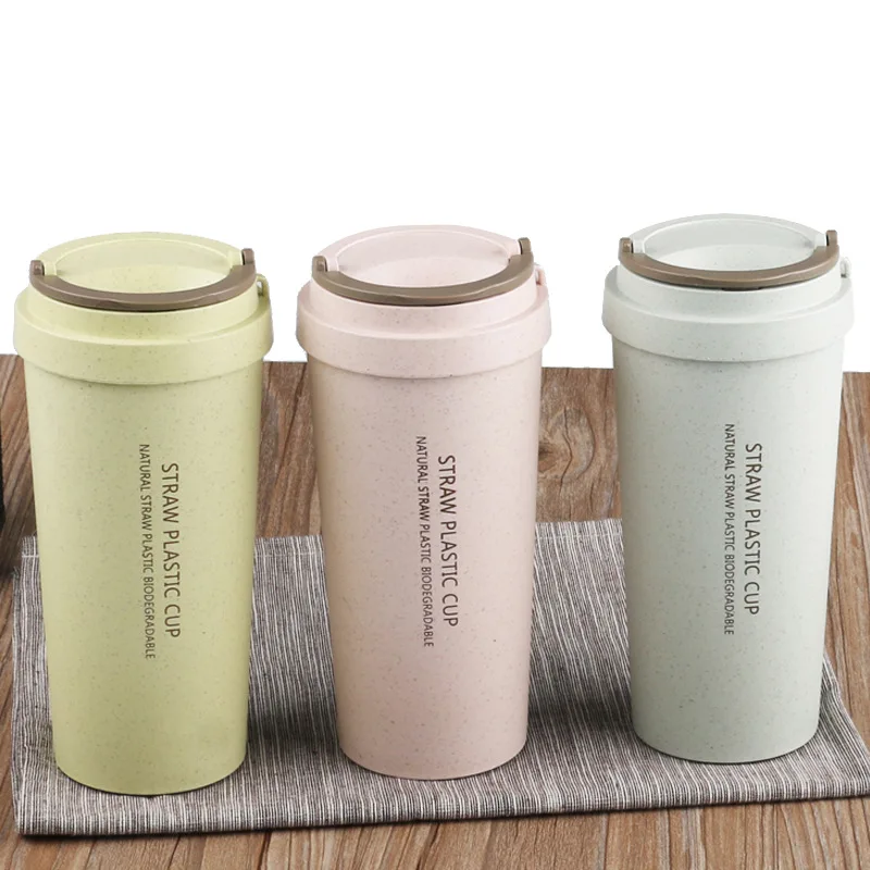 500ml Wheat Straw Plastic Coffee Cups Travel Coffee Mug With Lid Travel Easy Go Cup Portable for Outdoor Camping Hiking Picnic
500ml Wheat Straw Plastic Coffee Cups Travel Coffee Mug With Lid Travel Easy Go Cup Portable for Outdoor Camping Hiking Picnic