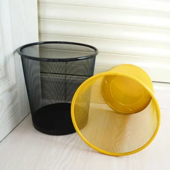 wastebasket Iron net household trash can office paper barrel creative hotel hollow trash can035 3
wastebasket Iron net household trash can office paper barrel creative hotel hollow trash can035 3