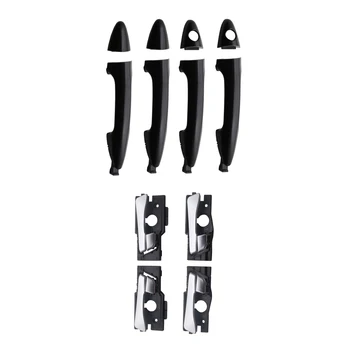 DHKA BLACK EXTERIOR OUTSIDE AND SILVER INTERIOR INSIDE DOOR HANDLE For Hyundai ACCENT 2012
DHKA BLACK EXTERIOR OUTSIDE AND SILVER INTERIOR INSIDE DOOR HANDLE For Hyundai ACCENT 2012
