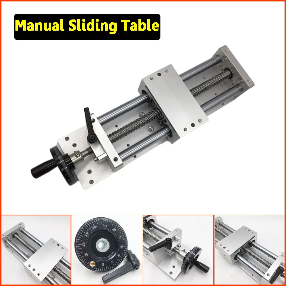 CNC Manual Sliding Table Cross Slide X Y Z Axis Linear Stage SFU1605 Ballscrew C7 Linear Motion Actuator DIY Milling Engraving
CNC Manual Sliding Table Cross Slide X Y Z Axis Linear Stage SFU1605 Ballscrew C7 Linear Motion Actuator DIY Milling Engraving
