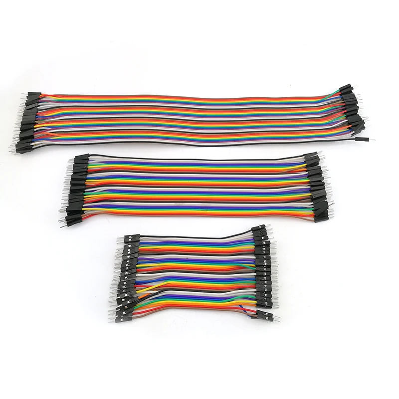 10cm/20CM/30CM 40 pin Line Male to Male Jumper Wire line eclectic Cable cord for arduino DIY
10cm/20CM/30CM 40 pin Line Male to Male Jumper Wire line eclectic Cable cord for arduino DIY